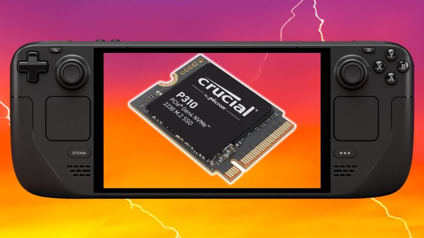 This Crucial Steam Deck SSD has a genuinely great price right now, but be fast