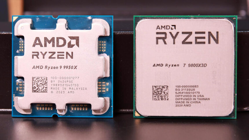 This fake AMD Ryzen 7 9800X3D gaming CPU was reportedly bought from Amazon