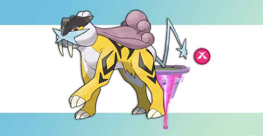 Dynamax Raikou counters, weakness, and battle tips in Pokémon Go