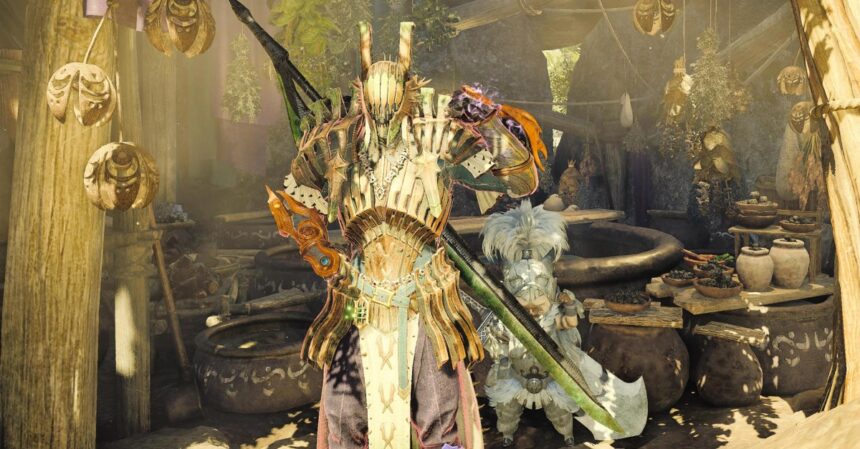 How to equip and get decorations in Monster Hunter Wilds