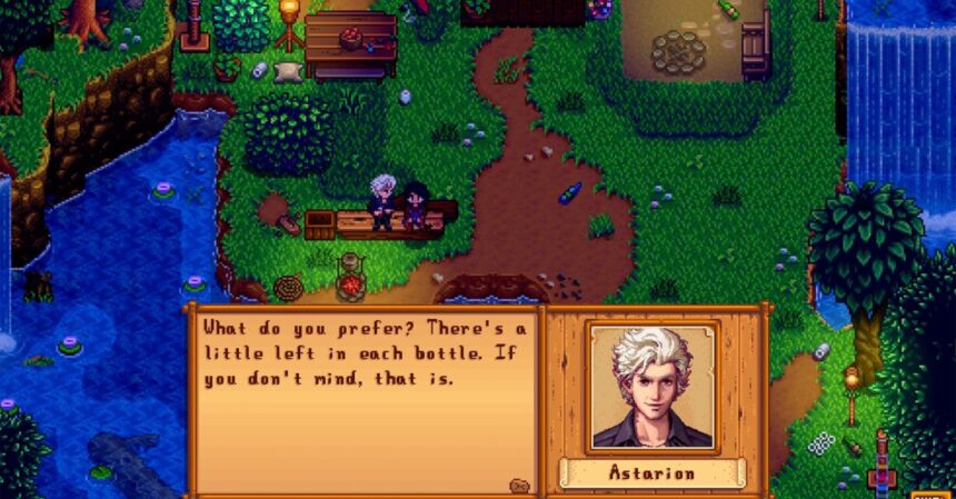 You can marry Astarion in this Baldur’s Gate 3 mod for Stardew Valley